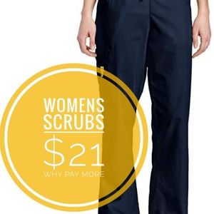 Women's Scrubs Flare Leg Pants